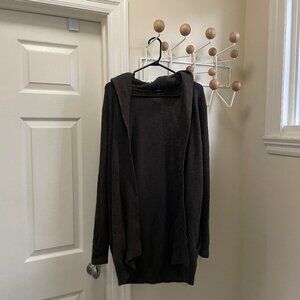 ARITZIA Talula -  Green Warm Cardigan w/ Hood - Angora - Small